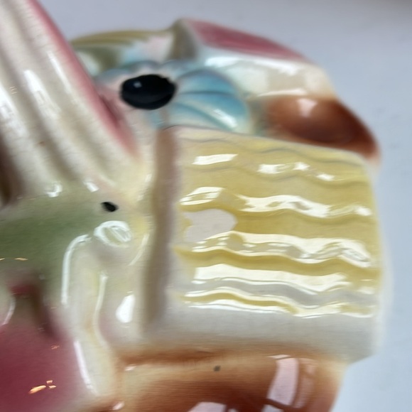 Vintage Cardinal Pottery USA cookie jar sack of cookies sack of treats lid - Picture 13 of 15